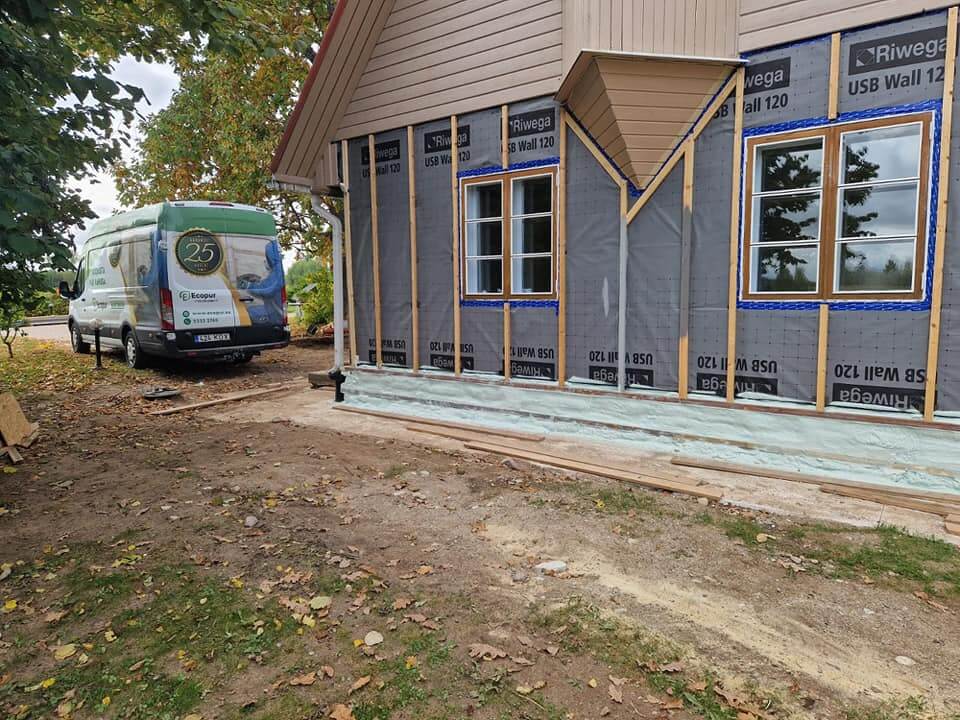 vundamendi soojustamisel, vundamendi soojustamiseks